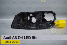 Корпус фары Audi A8 D4 LED (2013-2017) рест левый