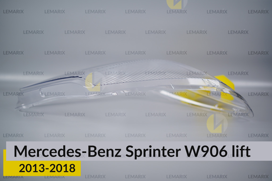 Скло фари Mercedes-Benz Sprinter W906 (2013-2018) рест праве