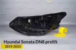 Корпус фари Hyundai Sonata DN8 (2019-2023) дорест лівий