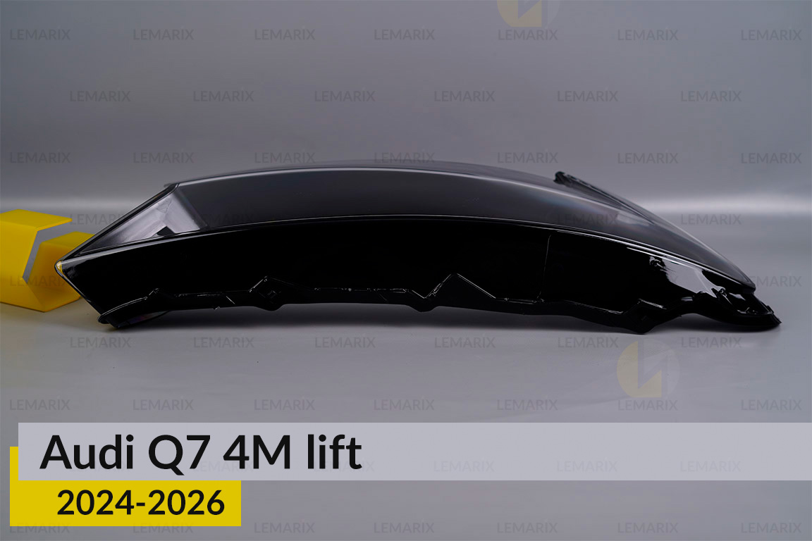 Скло фари Audi Q7 4M (2024-2026) 2 рест праве