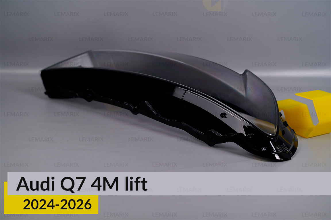 Скло фари Audi Q7 4M (2024-2026) 2 рест праве