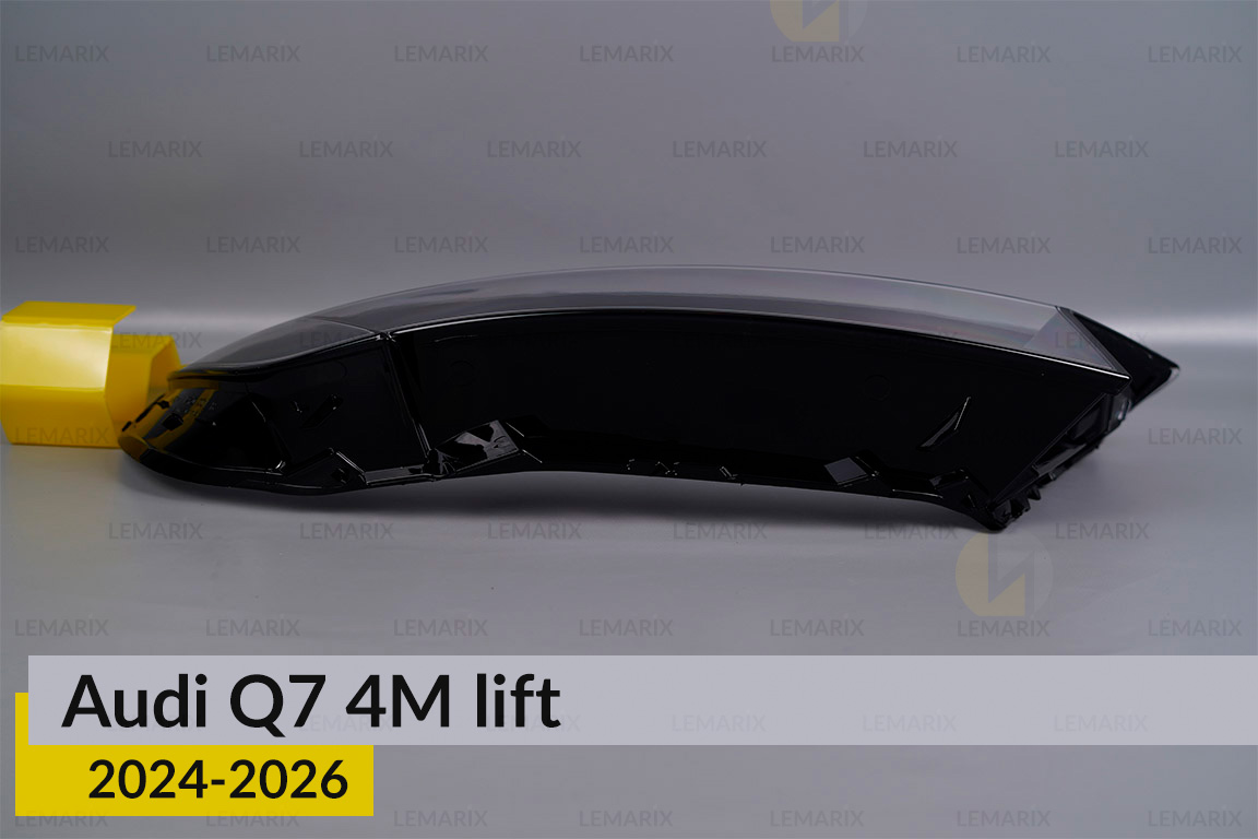 Скло фари Audi Q7 4M (2024-2026) 2 рест праве