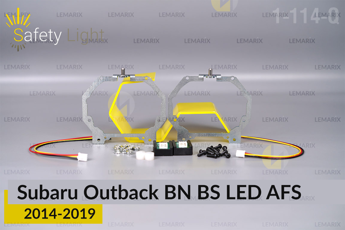 Перехідна рамка для Subaru Outback BN BS LED AFS (2014-2019)