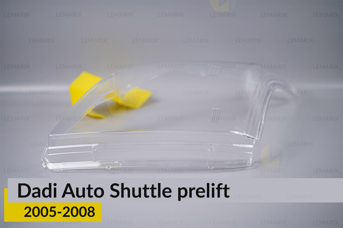 Скло фари Dadi Auto Shuttle (2005-2008) дорест ліве