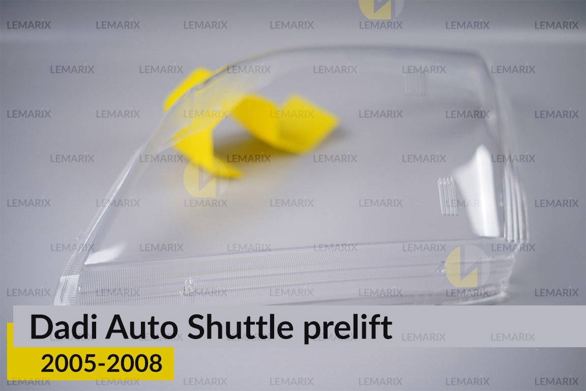 Скло фари Dadi Auto Shuttle (2005-2008) дорест ліве