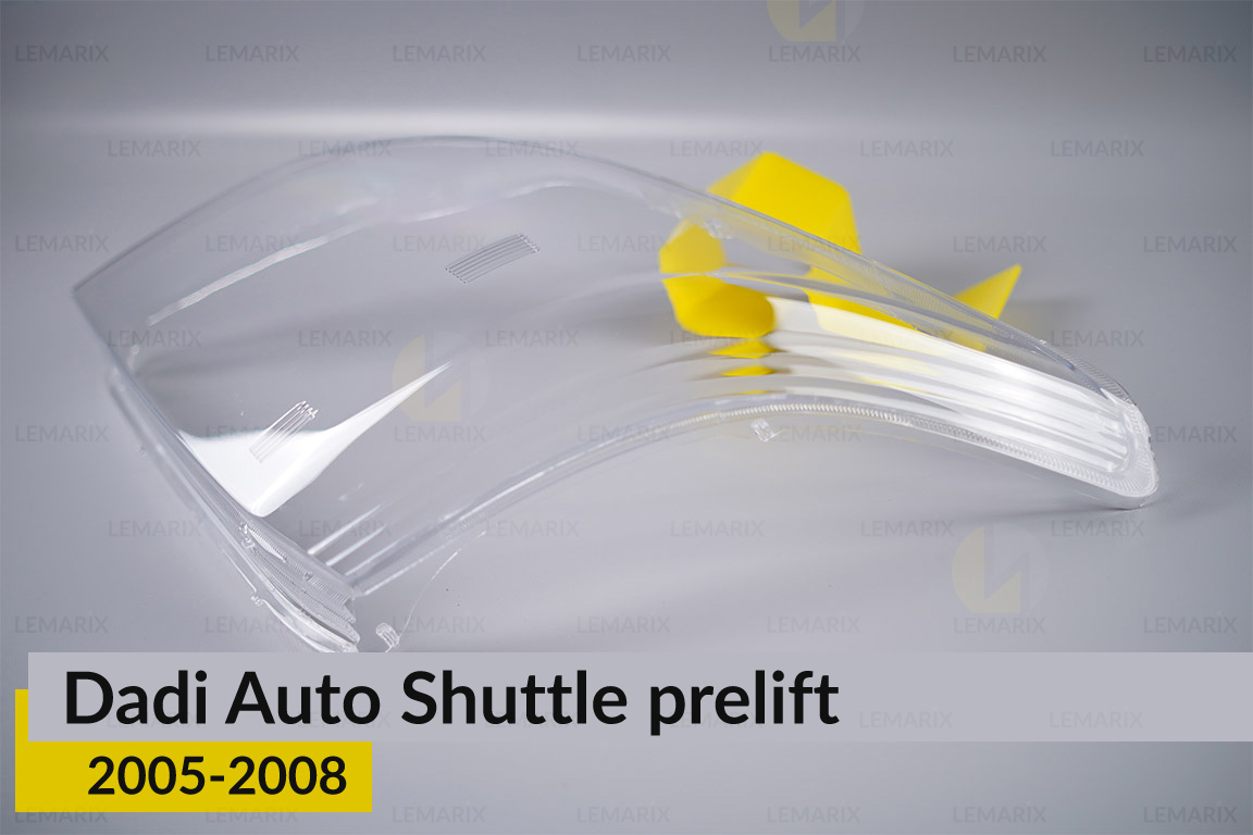 Скло фари Dadi Auto Shuttle (2005-2008) дорест ліве