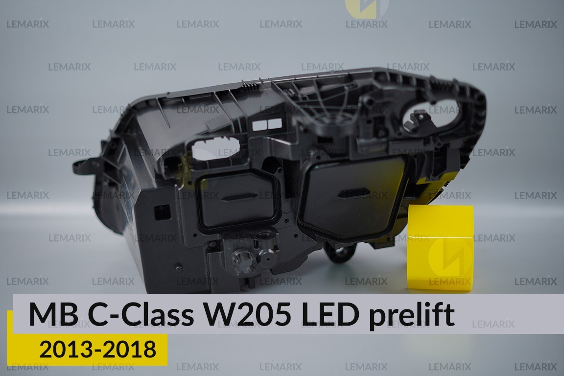 Корпус фари Mercedes-Benz C-Class W205 LED (2013-2018) дорест правий