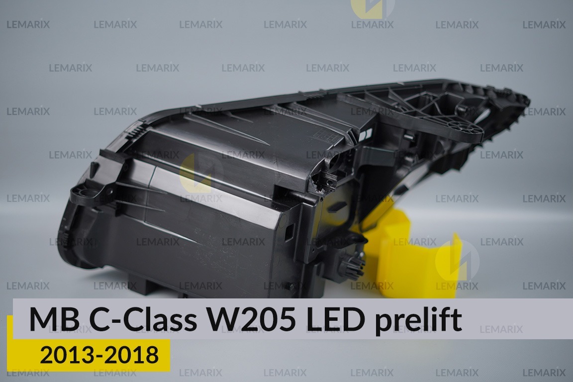 Корпус фари Mercedes-Benz C-Class W205 LED (2013-2018) дорест правий