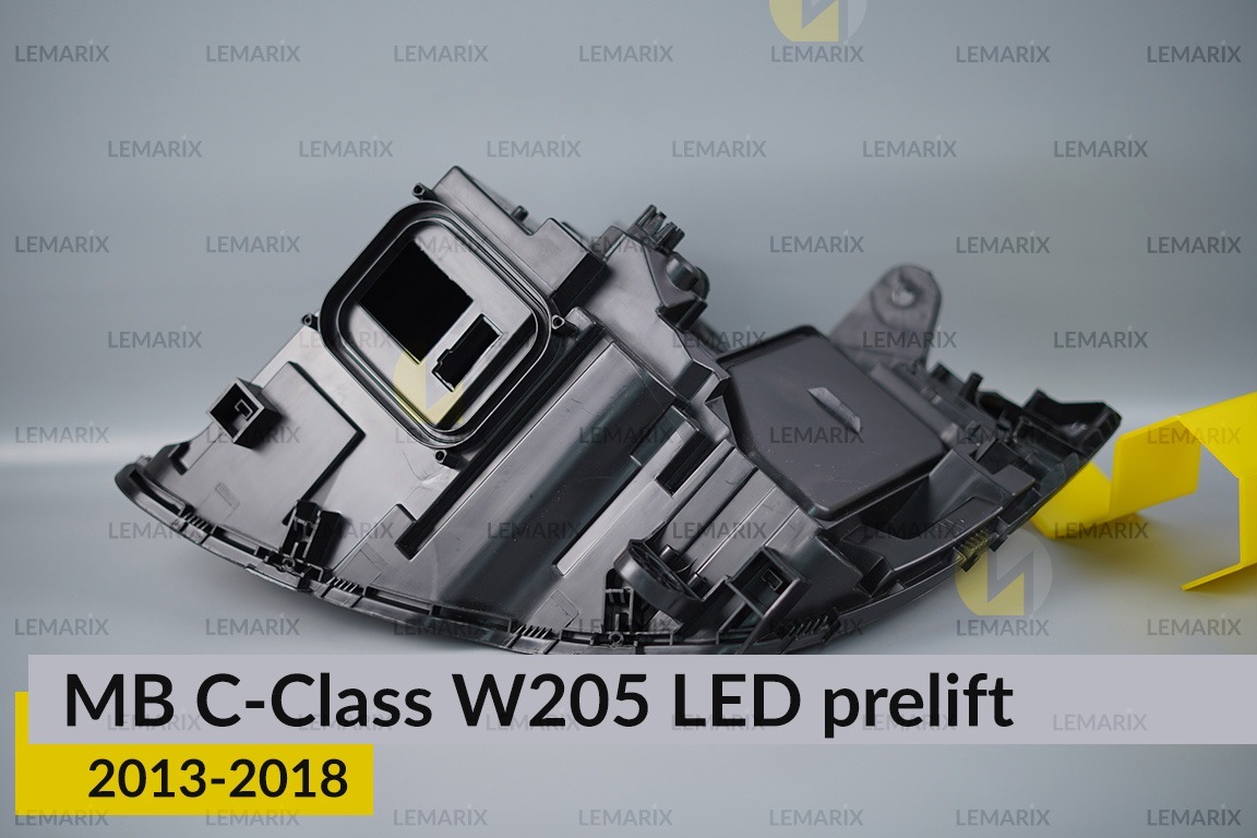 Корпус фари Mercedes-Benz C-Class W205 LED (2013-2018) дорест правий