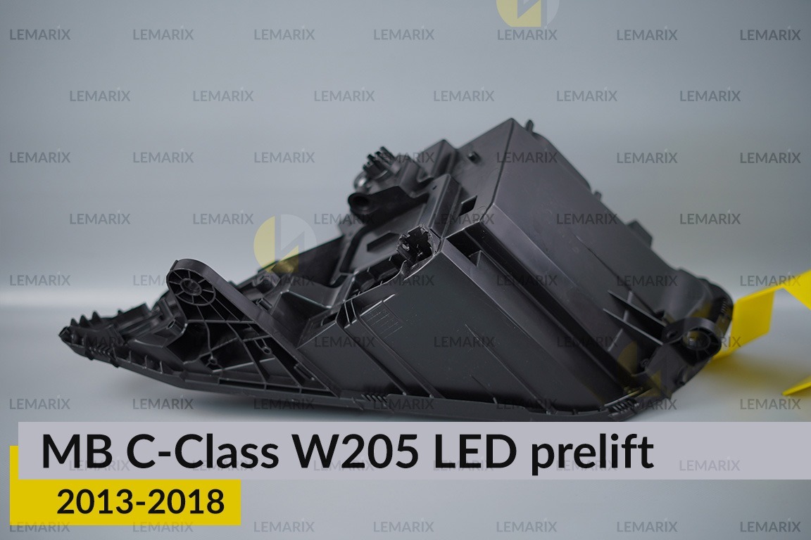 Корпус фари Mercedes-Benz C-Class W205 LED (2013-2018) дорест правий