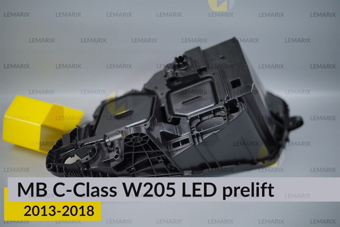Корпус фари Mercedes-Benz C-Class W205 LED (2013-2018) дорест правий