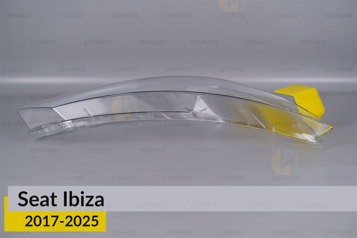 Скло фари Seat Ibiza (2017-2025) дорест/1 рест праве