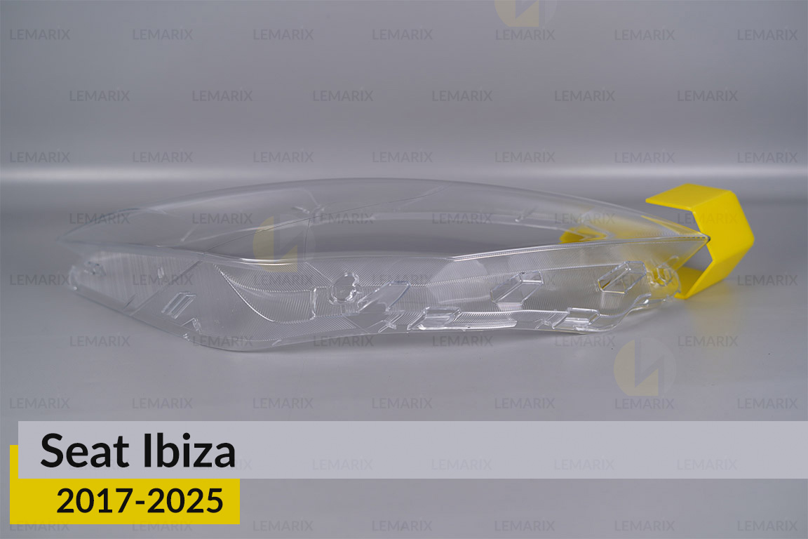 Скло фари Seat Ibiza (2017-2025) дорест/1 рест праве