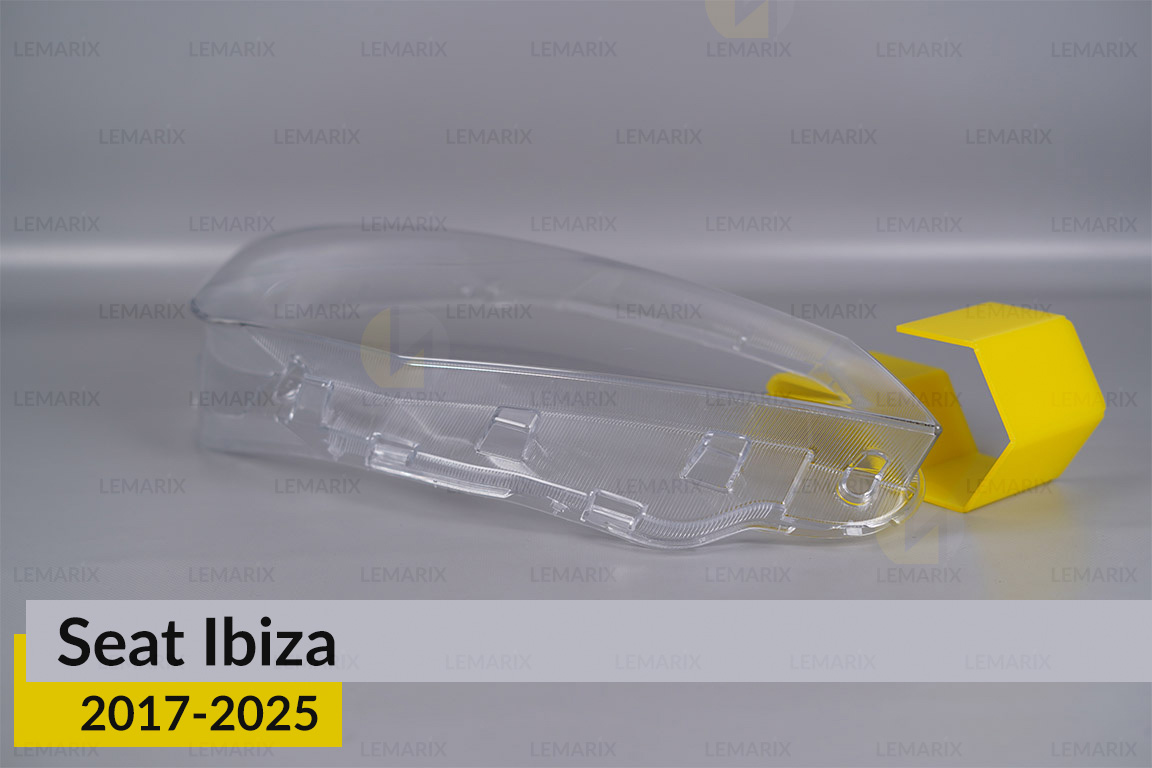 Скло фари Seat Ibiza (2017-2025) дорест/1 рест праве