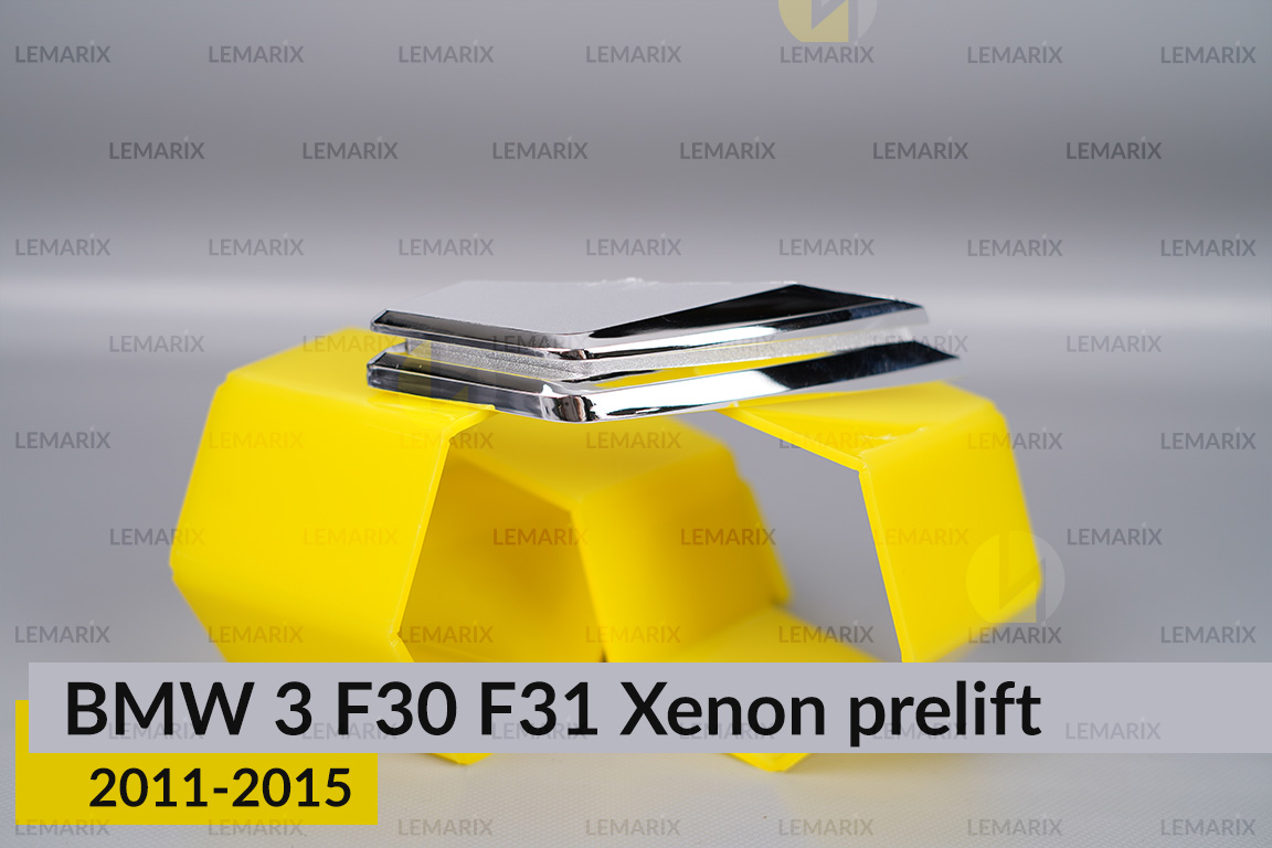 Хромований покажчик повороту BMW 3 F30 F31 Xenon (2011-2015) дорест лівий