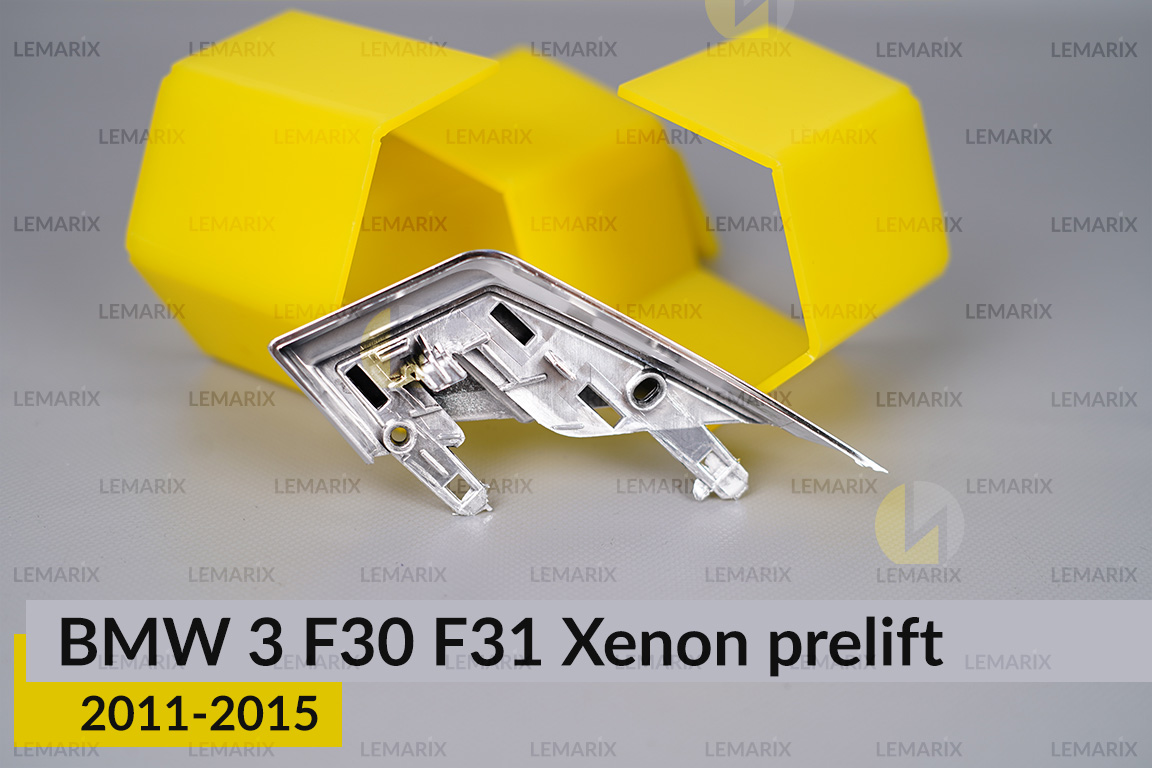 Хромований покажчик повороту BMW 3 F30 F31 Xenon (2011-2015) дорест лівий