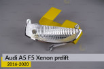 Хромований відбивач поворотника Audi A5 F5 Xenon (2016-2020) дорест правий