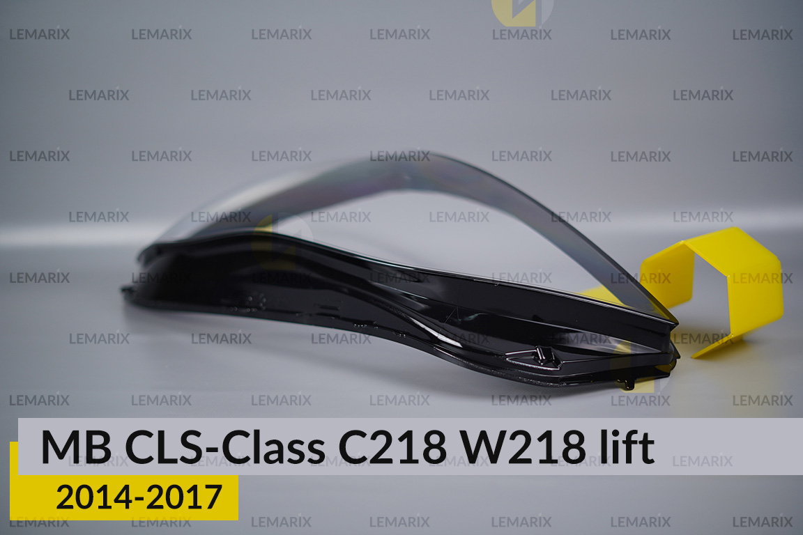 Скло фари Mercedes-Benz CLS-Class C218 W218 (2014-2017) рест ліве