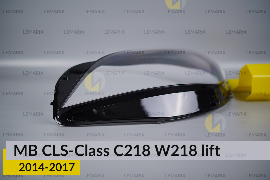 Скло фари Mercedes-Benz CLS-Class C218 W218 (2014-2017) рест ліве
