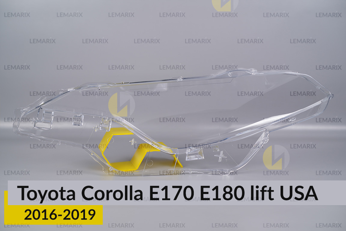 Скло фари Toyota Corolla E170 E180 USA (2016-2019) рест праве