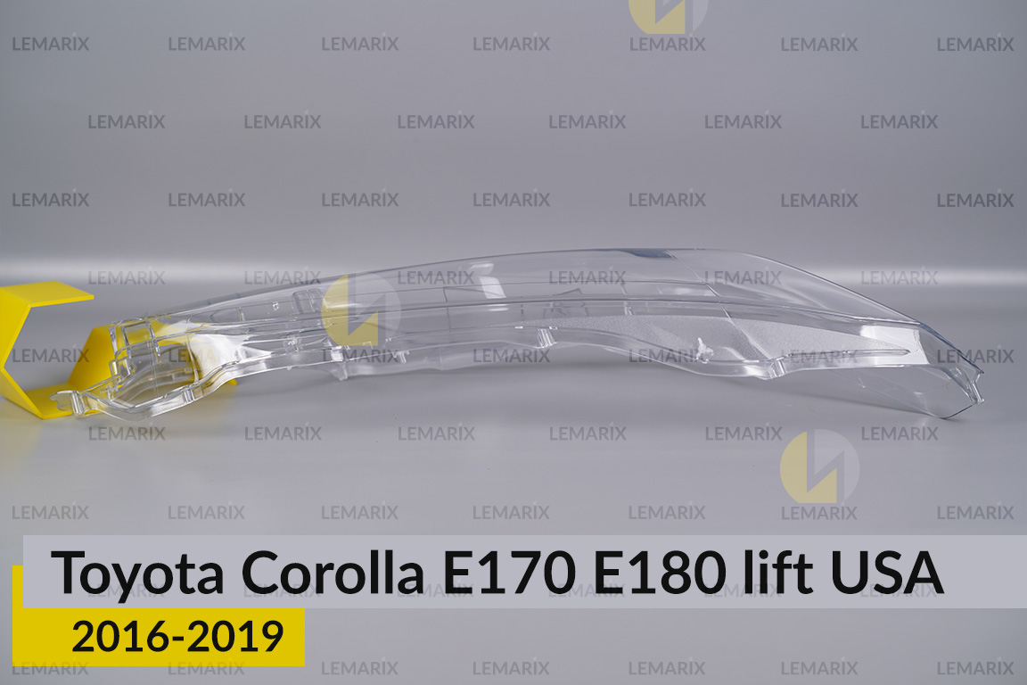 Скло фари Toyota Corolla E170 E180 USA (2016-2019) рест праве