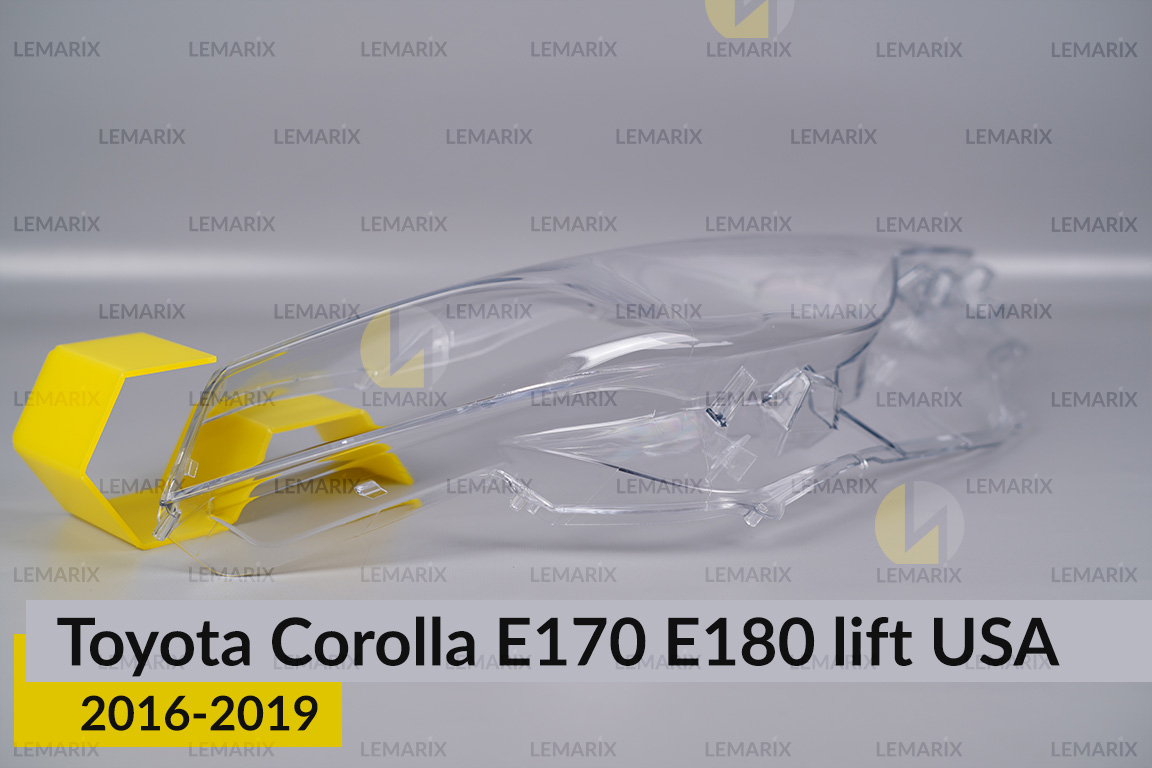 Скло фари Toyota Corolla E170 E180 USA (2016-2019) рест праве