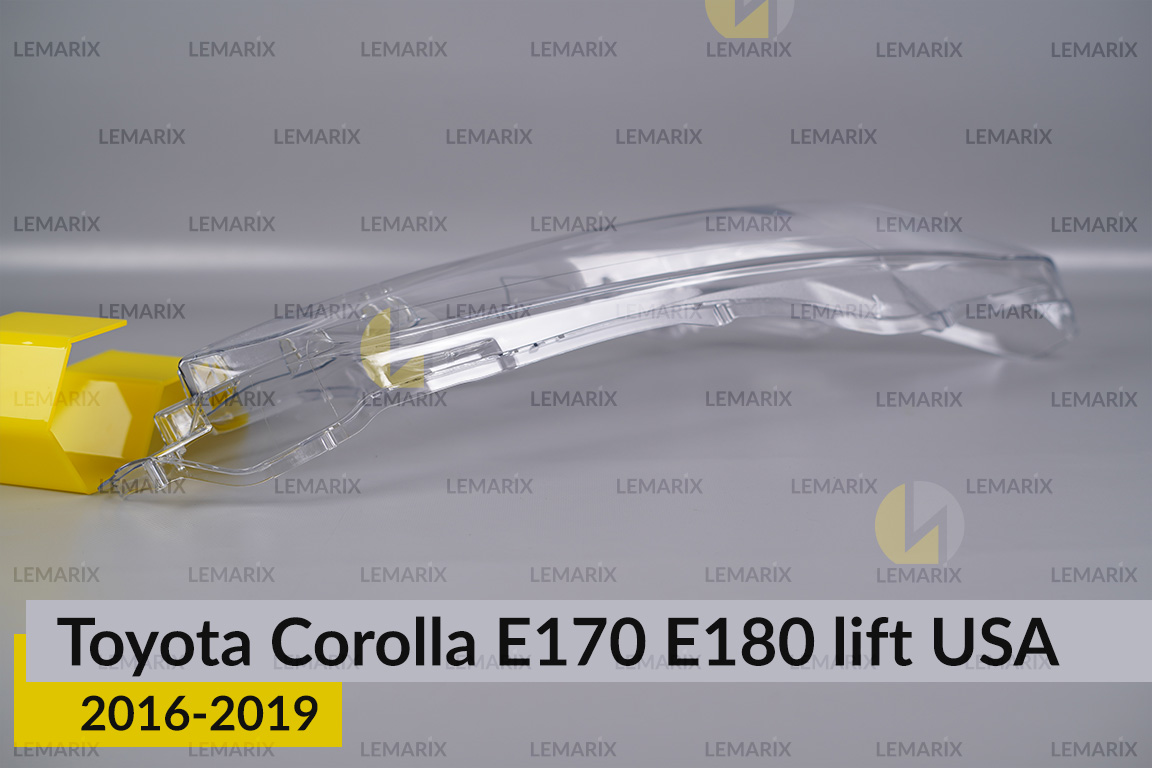 Скло фари Toyota Corolla E170 E180 USA (2016-2019) рест праве