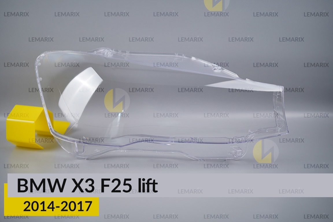 Скло фари BMW X3 F25 (2014-2017) рест праве