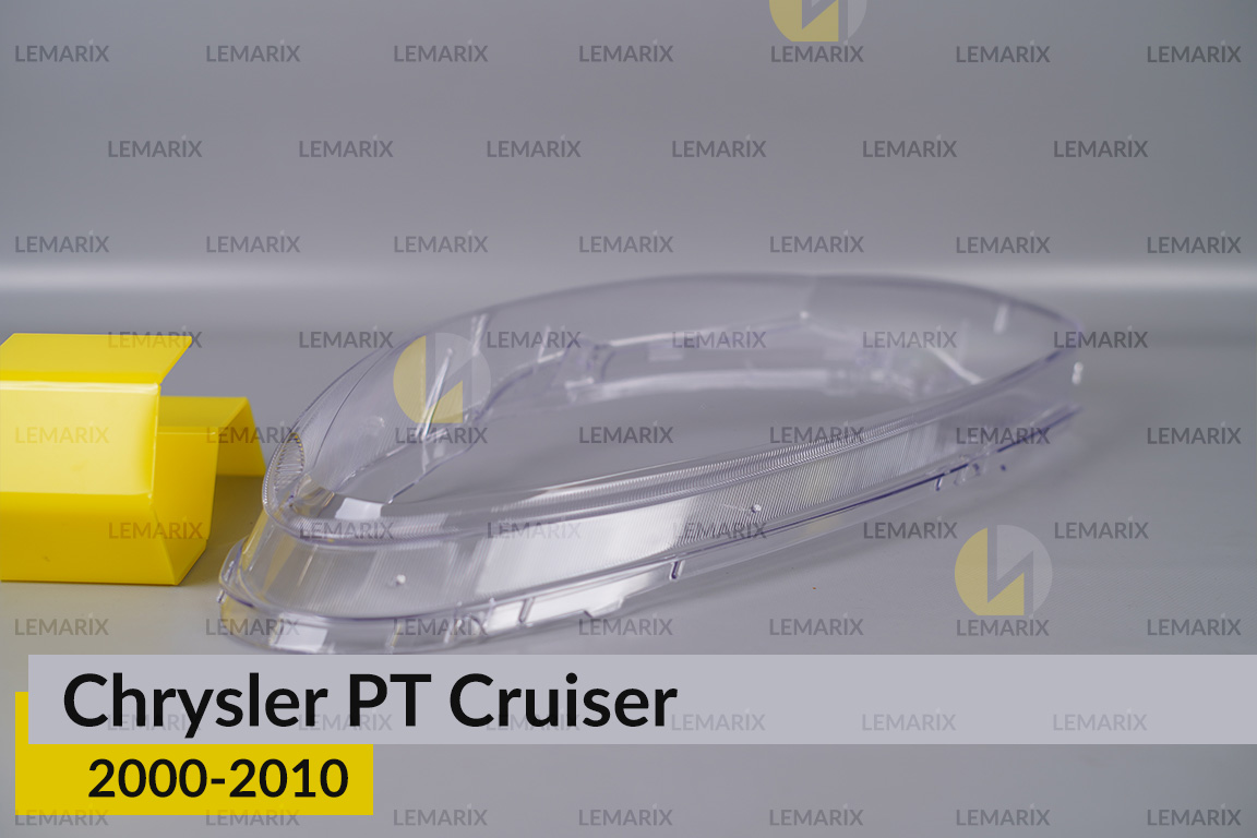 Скло фари Chrysler PT Cruiser (2000-2010) ліве