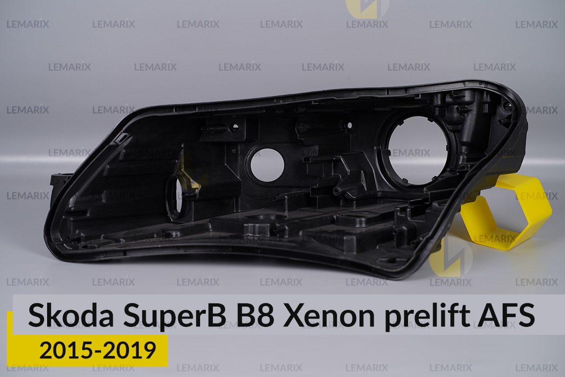 Корпус фари Skoda SuperB B8 Xenon AFS (2015-2019) дорест лівий