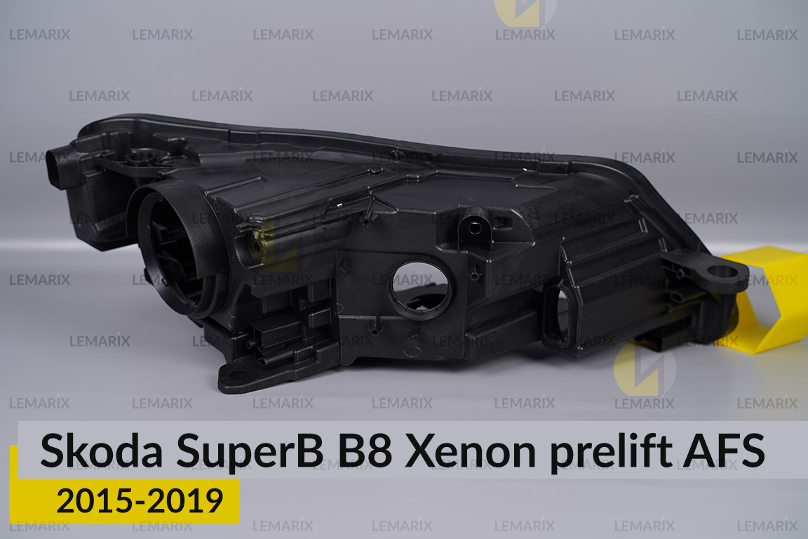 Корпус фари Skoda SuperB B8 Xenon AFS (2015-2019) дорест лівий