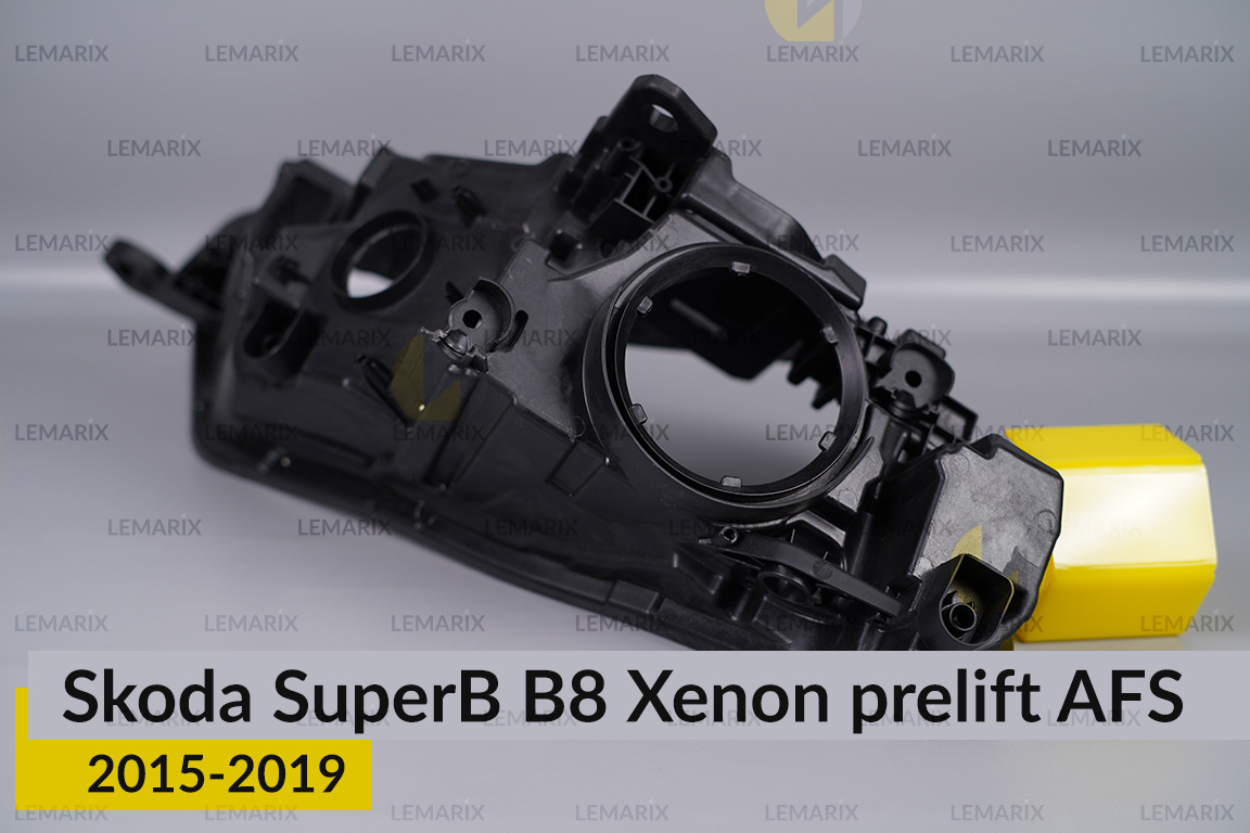 Корпус фари Skoda SuperB B8 Xenon AFS (2015-2019) дорест лівий