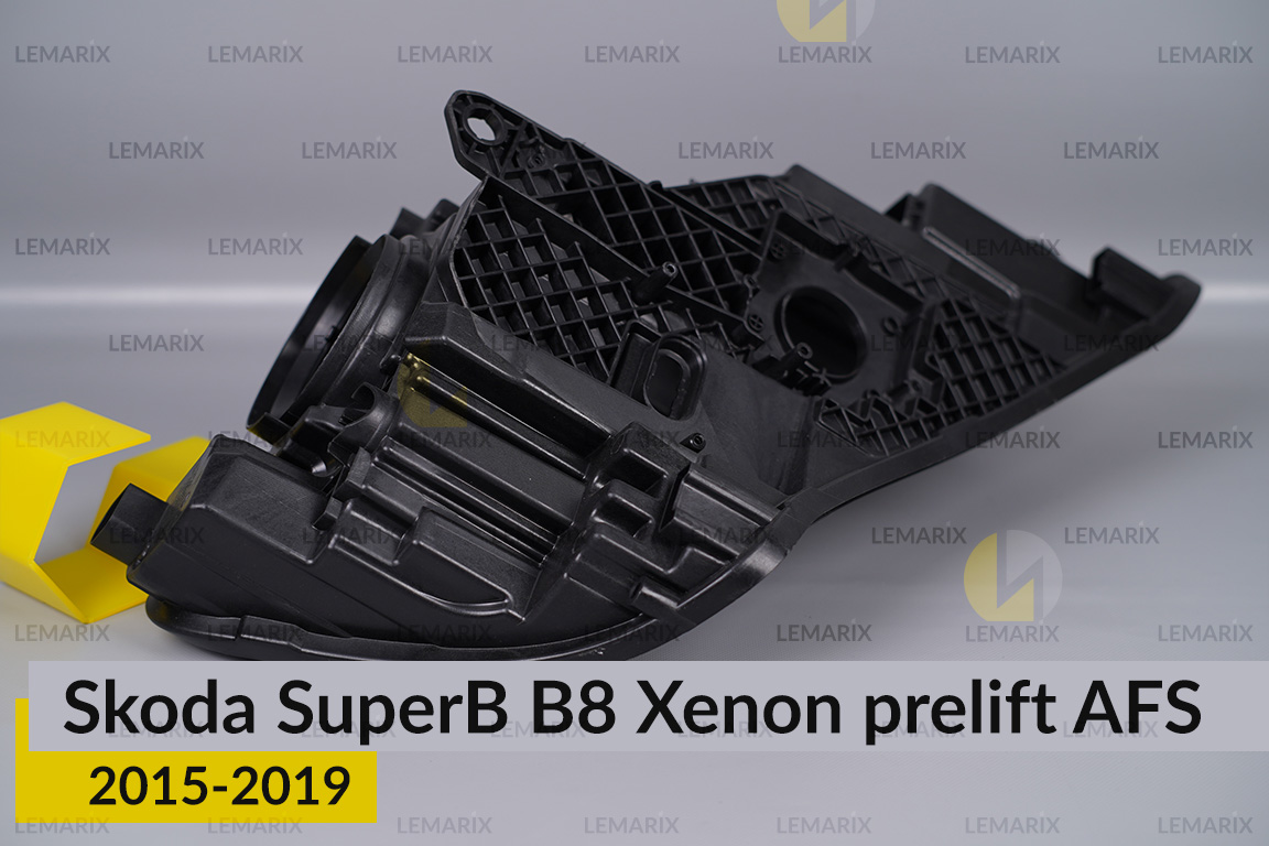 Корпус фари Skoda SuperB B8 Xenon AFS (2015-2019) дорест лівий