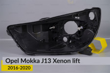 Корпус фари Opel Mokka J13 Xenon (2016-2020) рест лівий