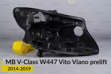 Корпус фары Mercedes-Benz V-Class W447 Vito Viano (2014-2019) дорест правый