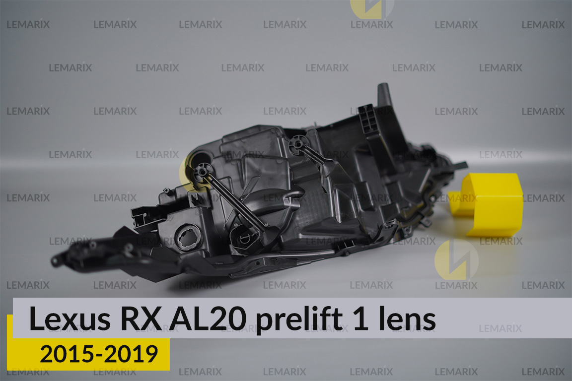 Корпус фари Lexus RX AL20 1 лінза (2015-2019) дорест правий