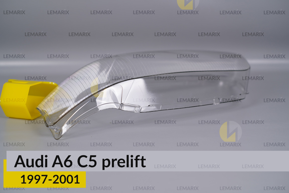 Скло фари Audi A6 C5 (1997-2001) дорест ліве
