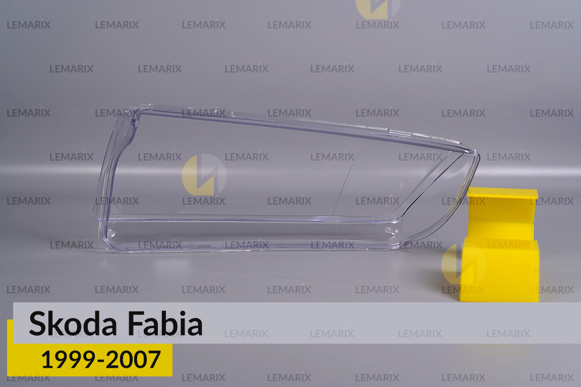 Скло фари Skoda Fabia (1999-2007) праве