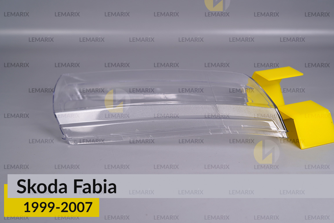Скло фари Skoda Fabia (1999-2007) праве