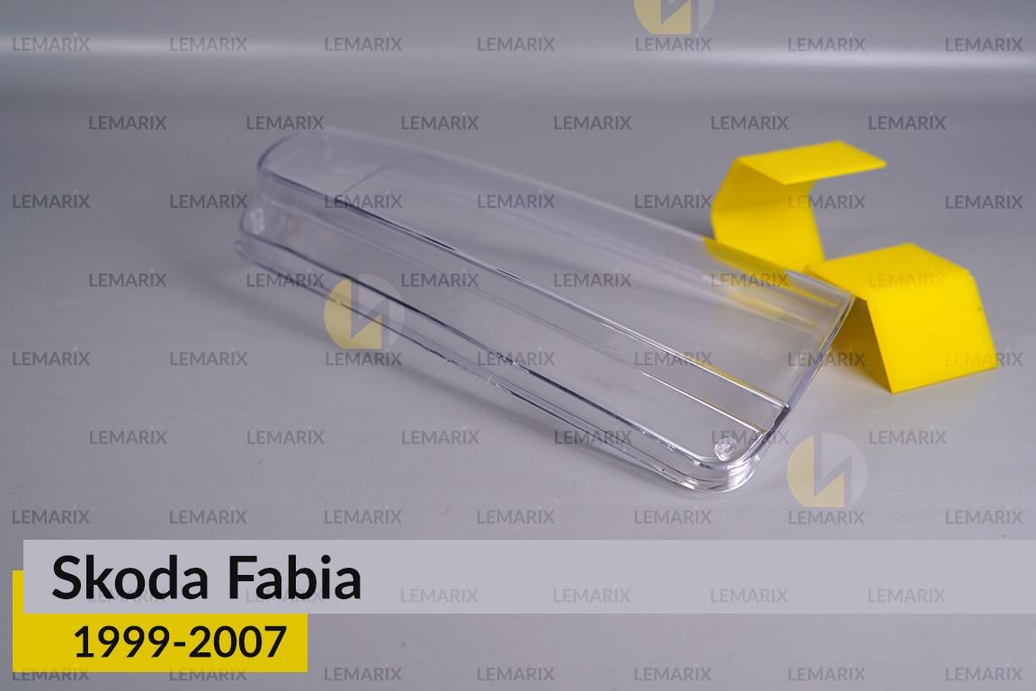 Скло фари Skoda Fabia (1999-2007) праве