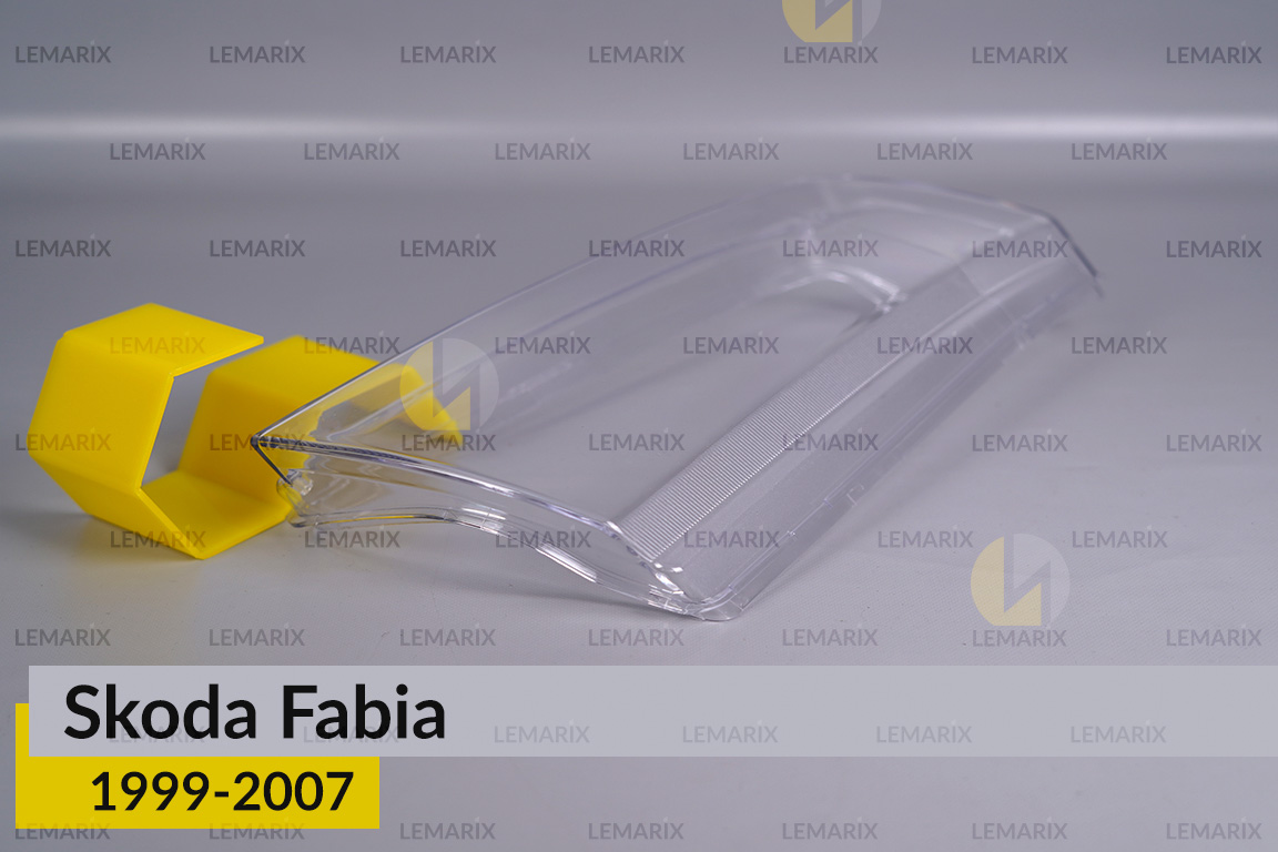 Скло фари Skoda Fabia (1999-2007) праве