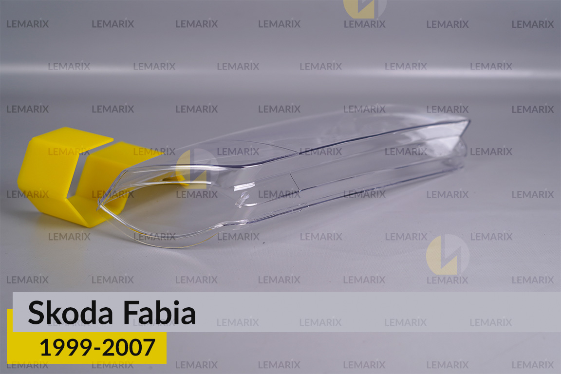 Скло фари Skoda Fabia (1999-2007) праве