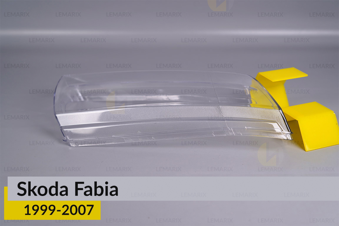 Скло фари Skoda Fabia (1999-2007) праве