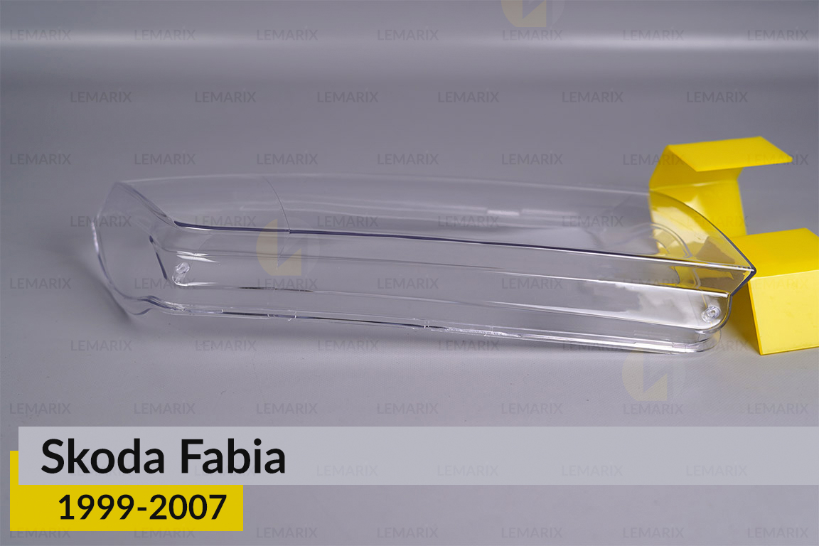 Скло фари Skoda Fabia (1999-2007) праве