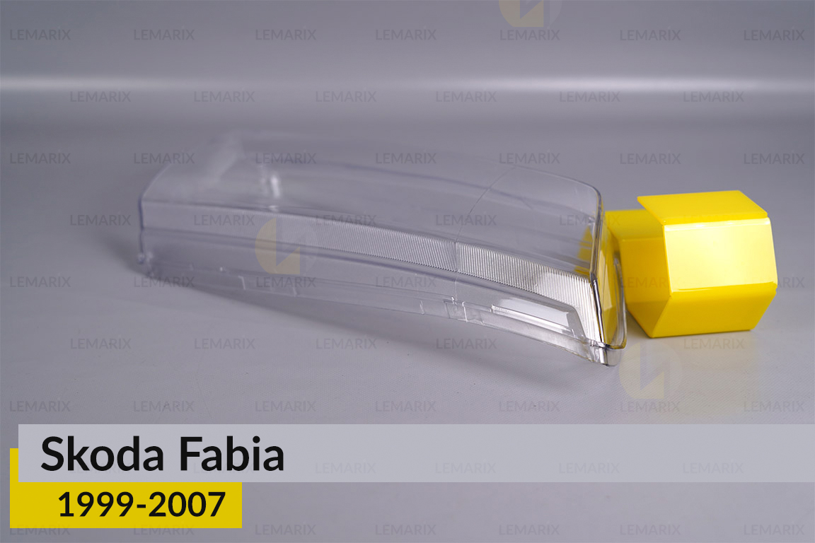 Скло фари Skoda Fabia (1999-2007) праве