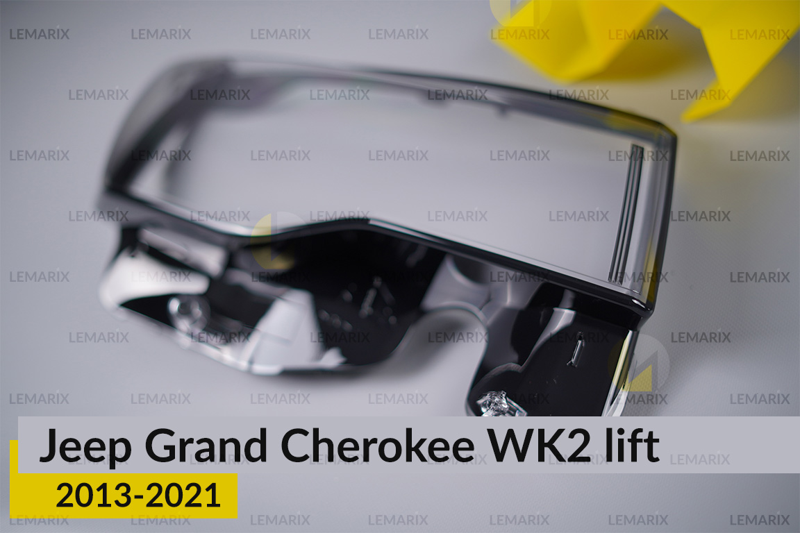 Скло фари Jeep Grand Cherokee WK2 (2013-2021) рест праве