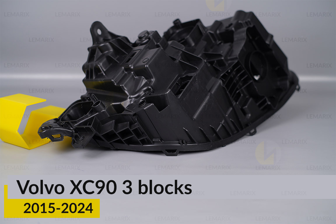 Корпус фари Volvo XC90 3 лінзи (2015-2024) лівий