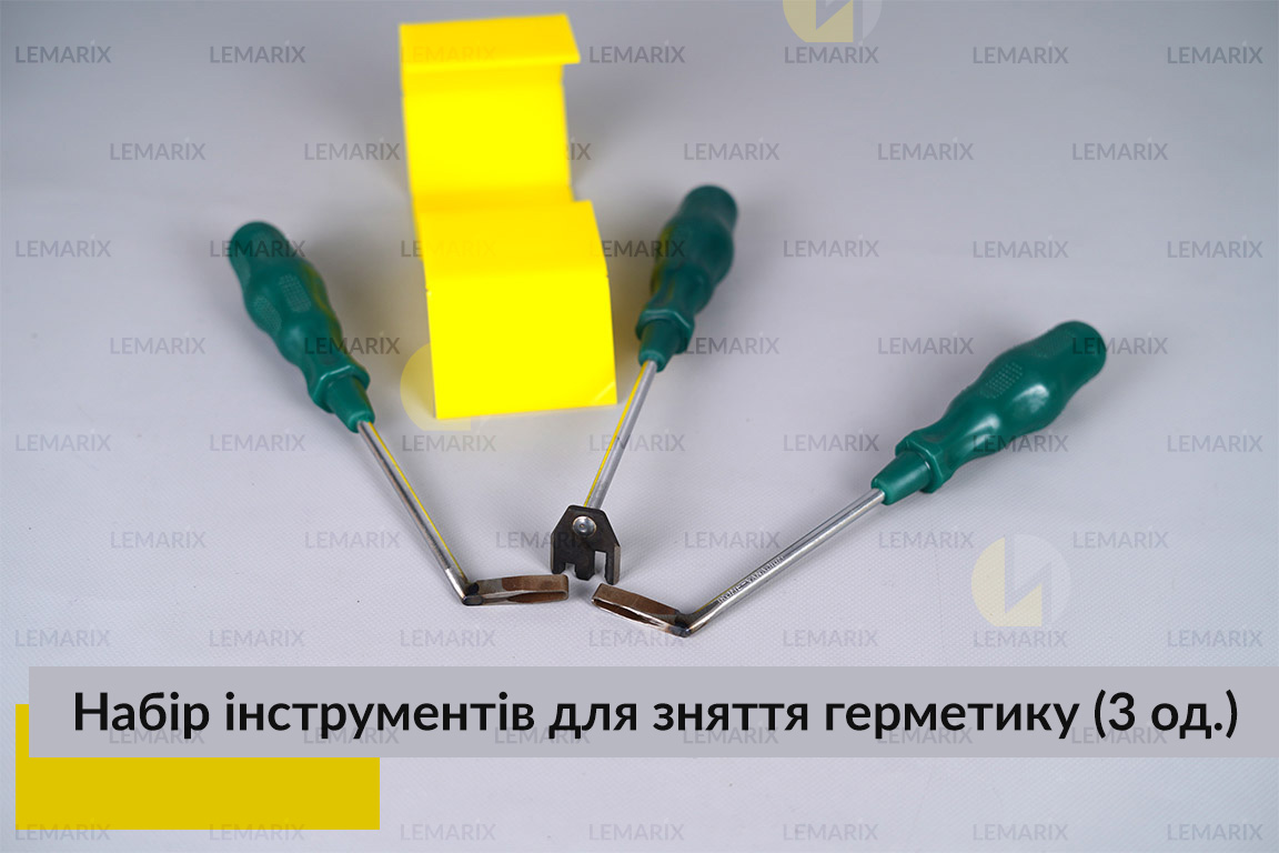 Набор инструментов для снятия герметики (3 ед.)