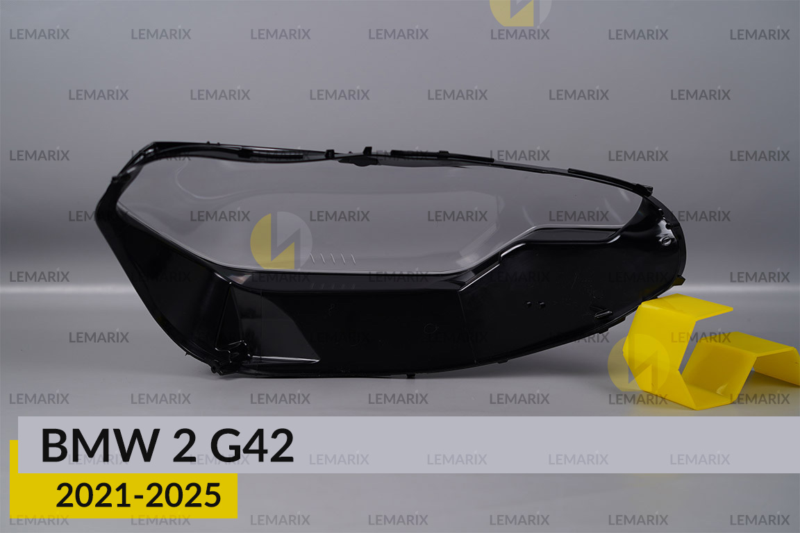 Скло фари BMW 2 G42 (2021-2026) ліве