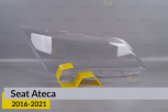 Скло фари Seat Ateca (2016-2021) дорест праве